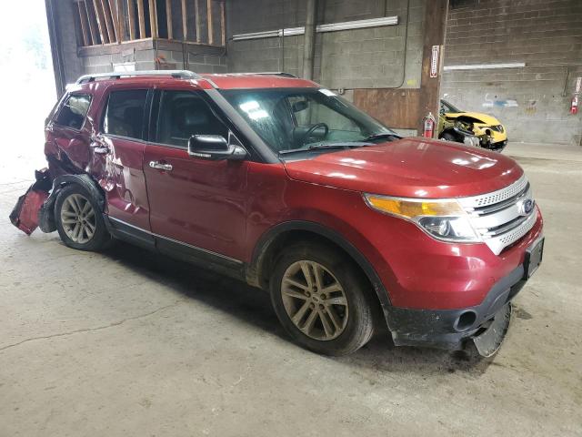 1FM5K8D85EGB34432 - 2014 FORD EXPLORER XLT RED photo 4