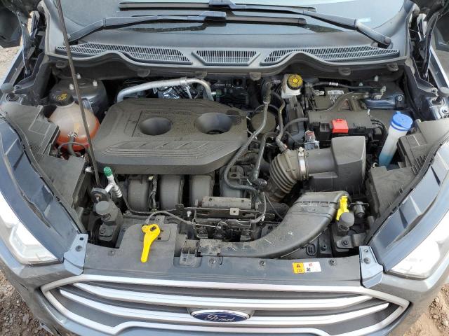 MAJ6S3GL3KC259997 - 2019 FORD ECOSPORT SE GRAY photo 12