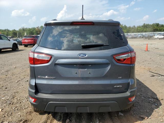MAJ6S3GL3KC259997 - 2019 FORD ECOSPORT SE GRAY photo 6