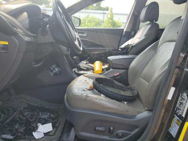 5XYZUDLB0DG057122 - 2013 HYUNDAI SANTA FE S BLACK photo 7