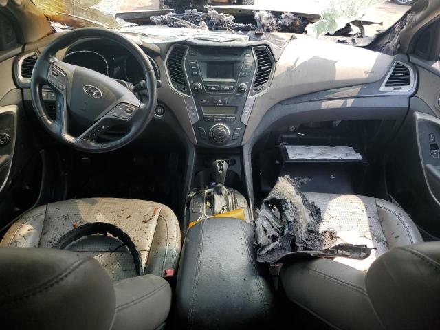 5XYZUDLB0DG057122 - 2013 HYUNDAI SANTA FE S BLACK photo 8