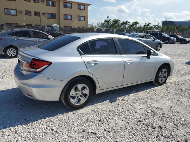 19XFB2F58FE053645 - 2015 HONDA CIVIC LX SILVER photo 3