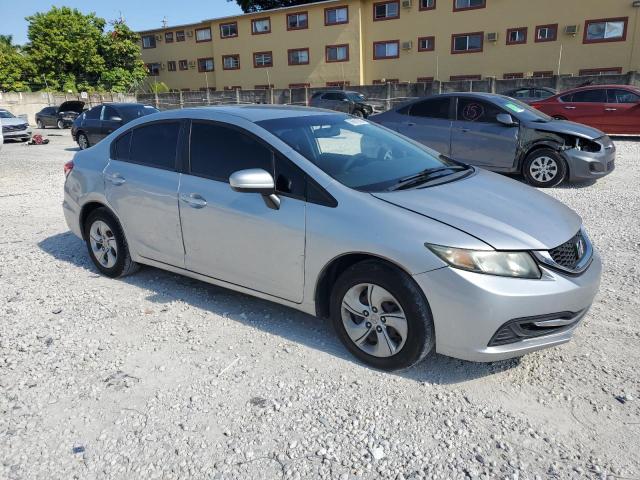 19XFB2F58FE053645 - 2015 HONDA CIVIC LX SILVER photo 4