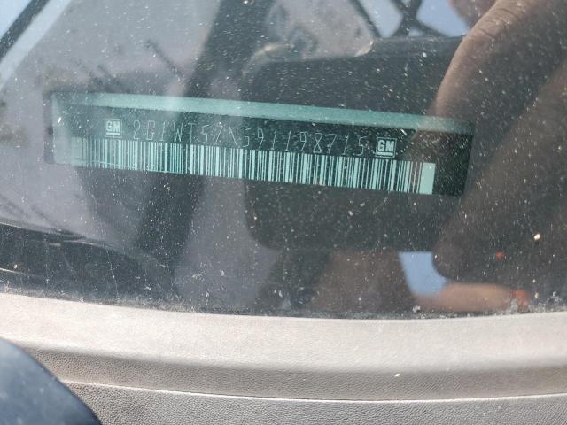 2G1WT57N591198715 - 2009 CHEVROLET IMPALA 1LT SILVER photo 12