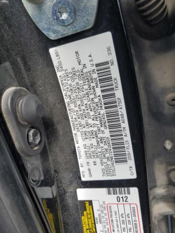 5TELU42N67Z418459 - 2007 TOYOTA TACOMA DOUBLE CAB BLACK photo 12