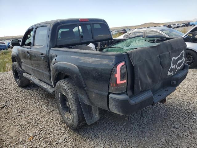 5TELU42N67Z418459 - 2007 TOYOTA TACOMA DOUBLE CAB BLACK photo 2