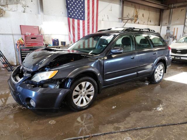 4S4BP63C584362600 - 2008 SUBARU OUTBACK 2.5XT LIMITED CHARCOAL photo 1