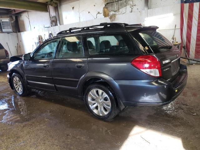 4S4BP63C584362600 - 2008 SUBARU OUTBACK 2.5XT LIMITED CHARCOAL photo 2