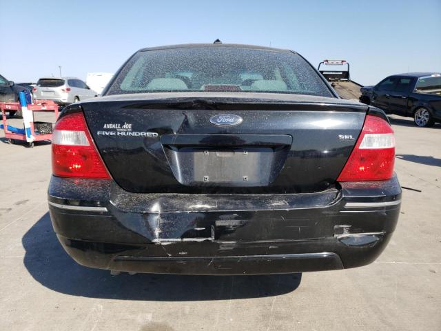 1FAHP241X7G137015 - 2007 FORD FIVE HUNDR SEL BLACK photo 6