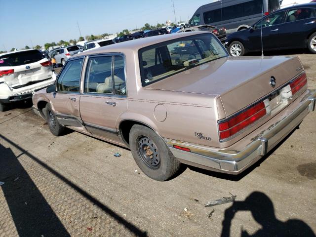 1G4CW54CXK1631134 - 1989 BUICK ELECTRA PARK AVENUE BROWN photo 2