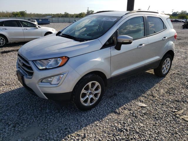 MAJ6S3GL1KC298328 - 2019 FORD ECOSPORT SE SILVER photo 1