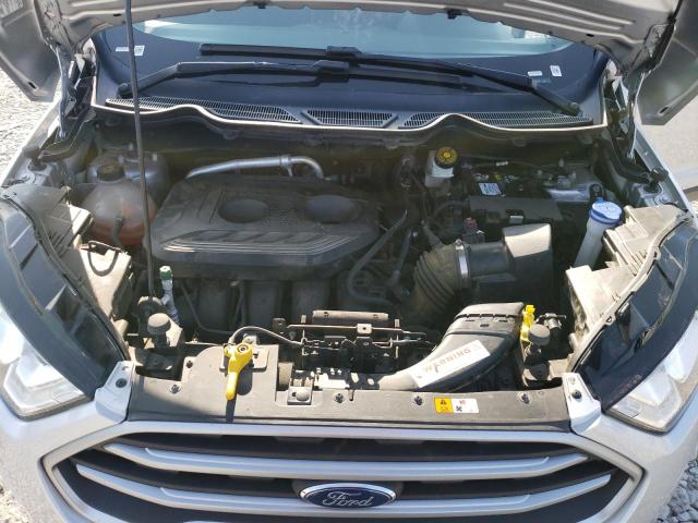 MAJ6S3GL1KC298328 - 2019 FORD ECOSPORT SE SILVER photo 11