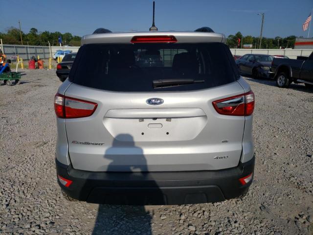MAJ6S3GL1KC298328 - 2019 FORD ECOSPORT SE SILVER photo 6