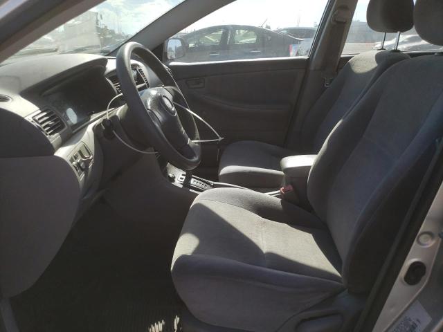 JTDBR32E642017503 - 2004 TOYOTA COROLLA CE SILVER photo 7