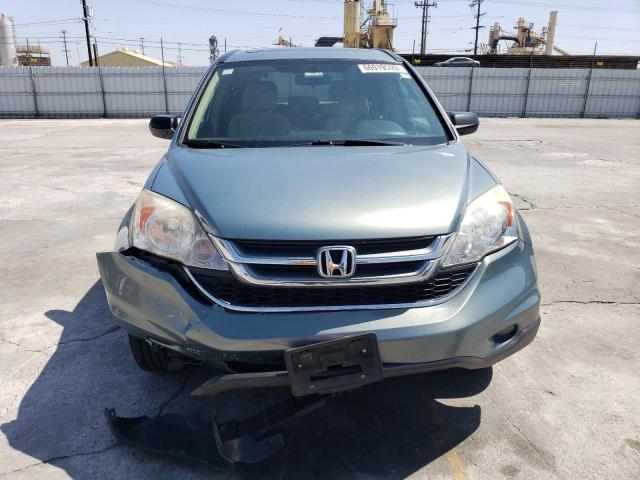 5J6RE3H51AL046442 - 2010 HONDA CR-V EX TURQUOISE photo 5