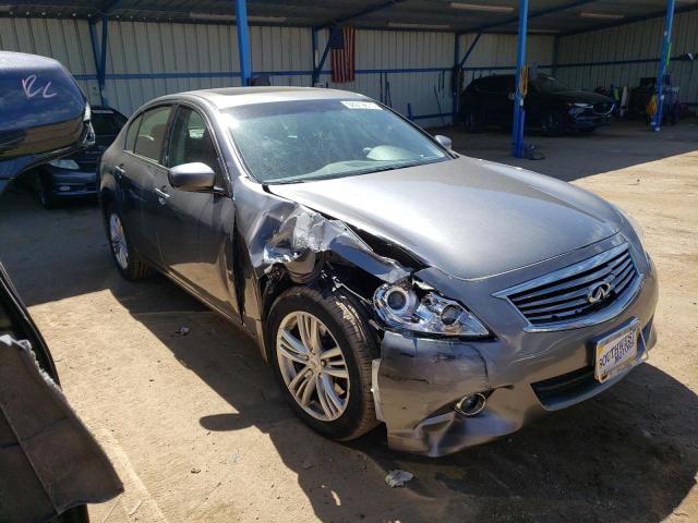 JN1CV6AR6CM676578 - 2012 INFINITI G37 GRAY photo 4