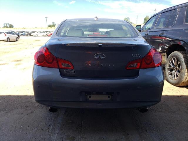 JN1CV6AR6CM676578 - 2012 INFINITI G37 GRAY photo 6