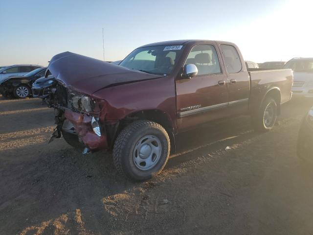 5TBBT441X4S443018 - 2004 TOYOTA TUNDRA ACCESS CAB SR5 RED photo 1