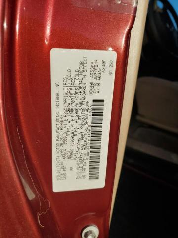 5TBBT441X4S443018 - 2004 TOYOTA TUNDRA ACCESS CAB SR5 RED photo 12