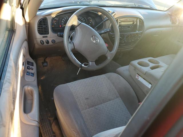 5TBBT441X4S443018 - 2004 TOYOTA TUNDRA ACCESS CAB SR5 RED photo 8