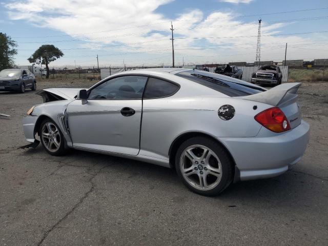 KMHHN65F14U133512 - 2004 HYUNDAI TIBURON GT SILVER photo 2