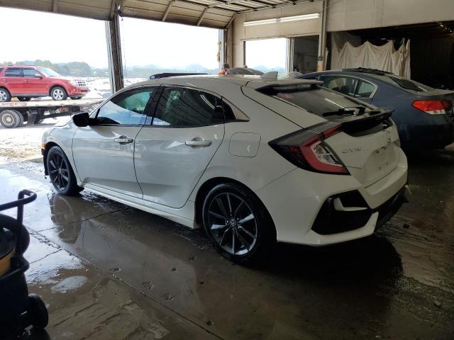 SHHFK7H80LU214255 - 2020 HONDA CIVIC EXL WHITE photo 2