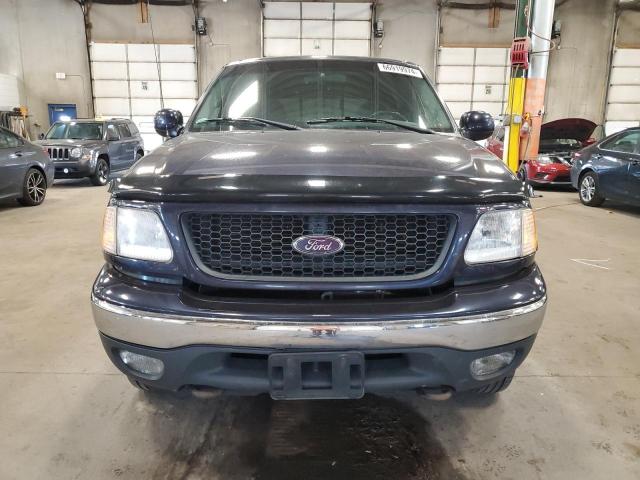 1FTRX18W51NA14112 - 2001 FORD F150 BLUE photo 5