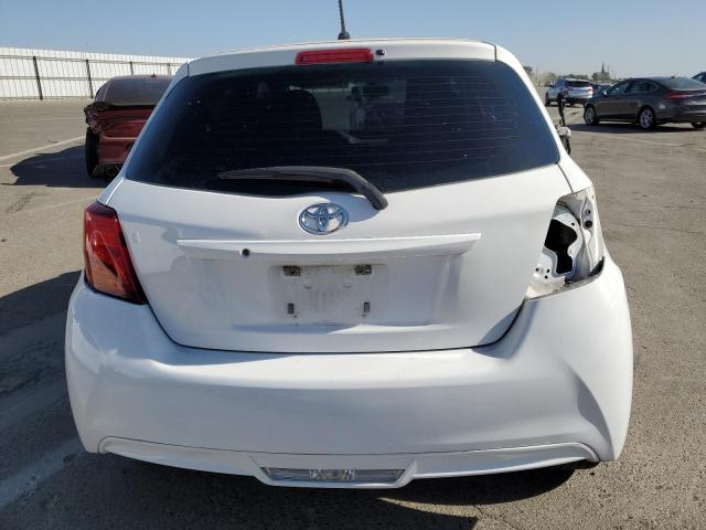 VNKKTUD39GA067493 - 2016 TOYOTA YARIS L WHITE photo 6