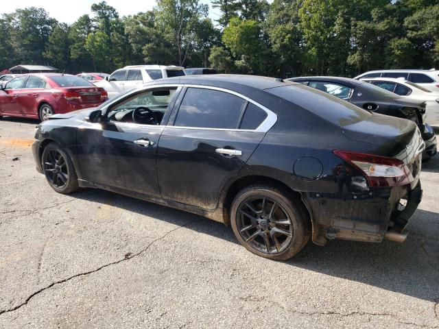 1N4AA5AP5BC845301 - 2011 NISSAN MAXIMA S BLACK photo 2