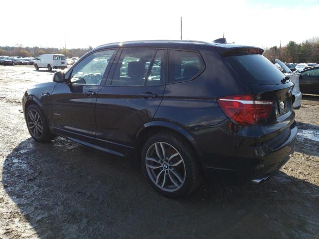 5UXWX9C51H0T04918 - 2017 BMW X3 XDRIVE28I BLACK photo 2