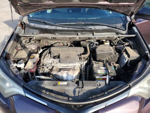 2T3ZFREV6GW287848 - 2016 TOYOTA RAV4 LE PURPLE photo 12