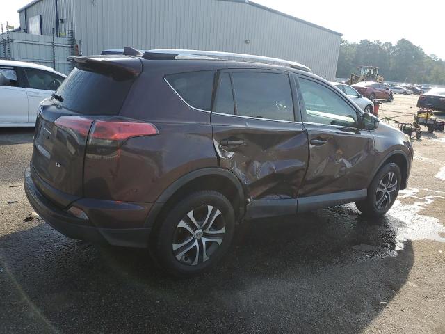 2T3ZFREV6GW287848 - 2016 TOYOTA RAV4 LE PURPLE photo 3