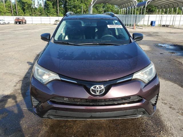 2T3ZFREV6GW287848 - 2016 TOYOTA RAV4 LE PURPLE photo 5