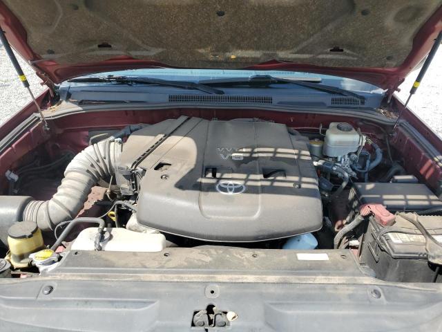 JTEZU14R48K013257 - 2008 TOYOTA 4RUNNER SR5 ბურგუნდია ფოტო 12