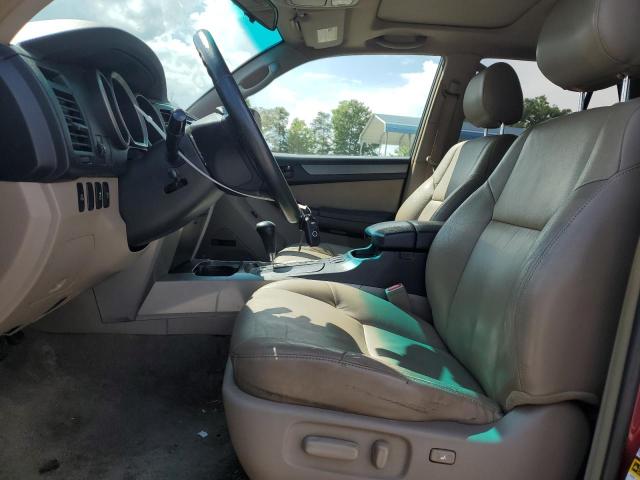 JTEZU14R48K013257 - 2008 TOYOTA 4RUNNER SR5 ბურგუნდია ფოტო 7