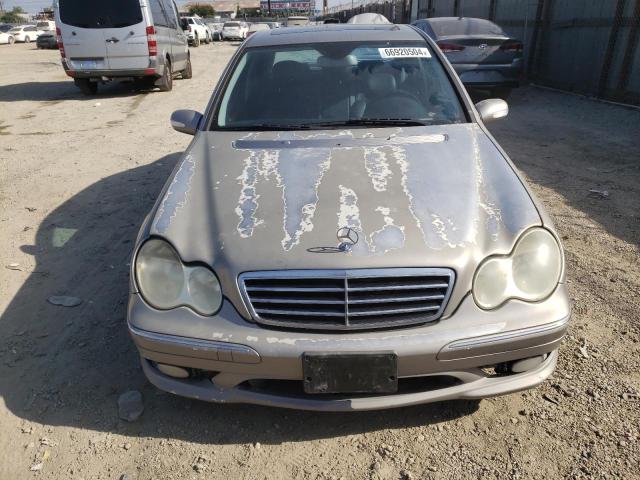 WDBRF52HX7E026977 - 2007 MERCEDES-BENZ C 230 GRAY photo 5