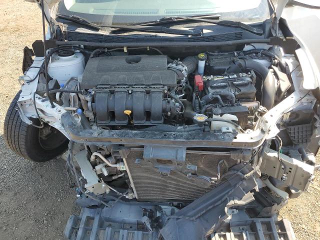 3N1AB7AP8KY351771 - 2019 NISSAN SENTRA S WHITE photo 11