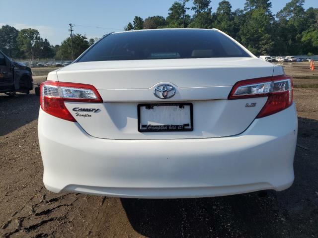 4T4BF1FK0DR279763 - 2013 TOYOTA CAMRY L WHITE photo 6