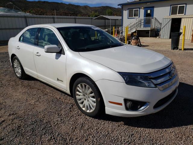 3FADP0L34BR191126 - 2011 FORD FUSION HYBRID WHITE photo 4