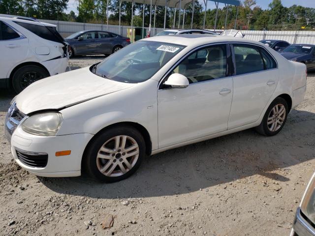 3VWEF71K27M163332 - 2007 VOLKSWAGEN JETTA WOLFSBURG WHITE photo 1