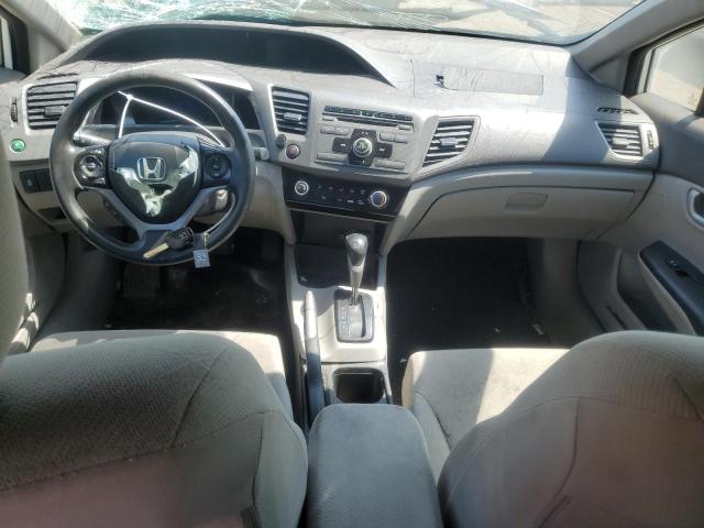 2HGFB2F44CH038701 - 2012 HONDA CIVIC LX WHITE photo 8