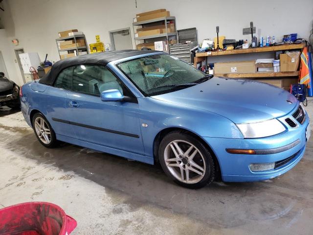 YS3FD79Y876100069 - 2007 SAAB 9-3 2.0T BLUE photo 4