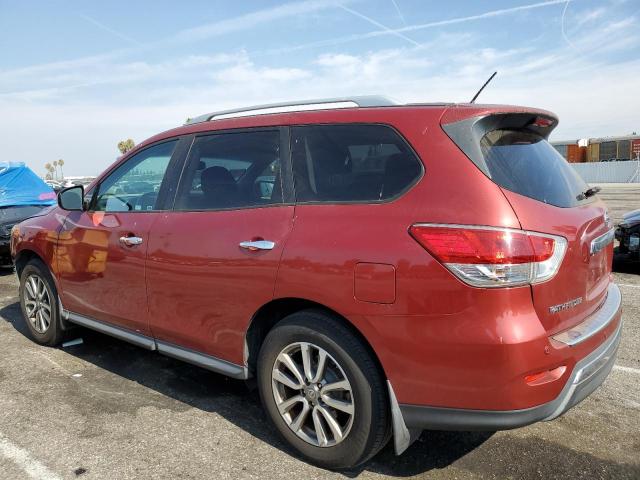 5N1AR2MN5FC722207 - 2015 NISSAN PATHFINDER S წითელი ფოტო 2