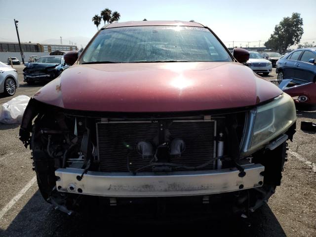 5N1AR2MN5FC722207 - 2015 NISSAN PATHFINDER S წითელი ფოტო 5