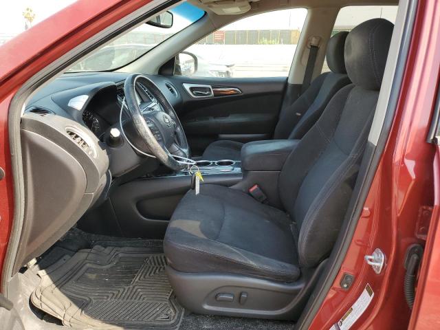 5N1AR2MN5FC722207 - 2015 NISSAN PATHFINDER S წითელი ფოტო 7