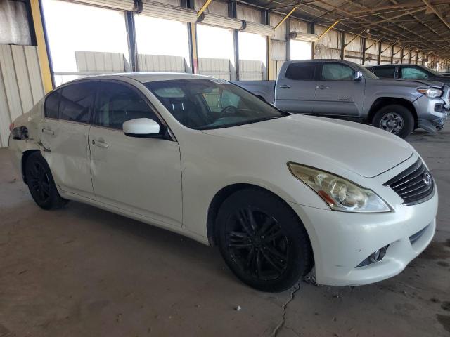 JN1CV6APXAM407740 - 2010 INFINITI G37 BASE WHITE photo 4