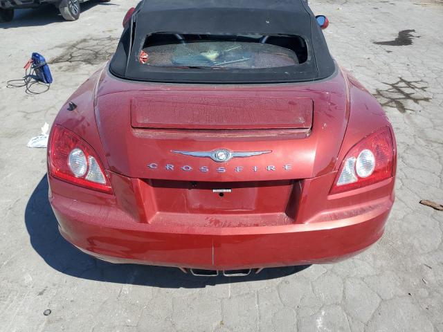 1C3AN55L66X065820 - 2006 CHRYSLER CROSSFIRE MAROON photo 10