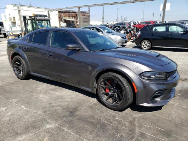 2C3CDXL96MH559031 - 2021 DODGE CHARGER SRT HELLCAT GRAY photo 4