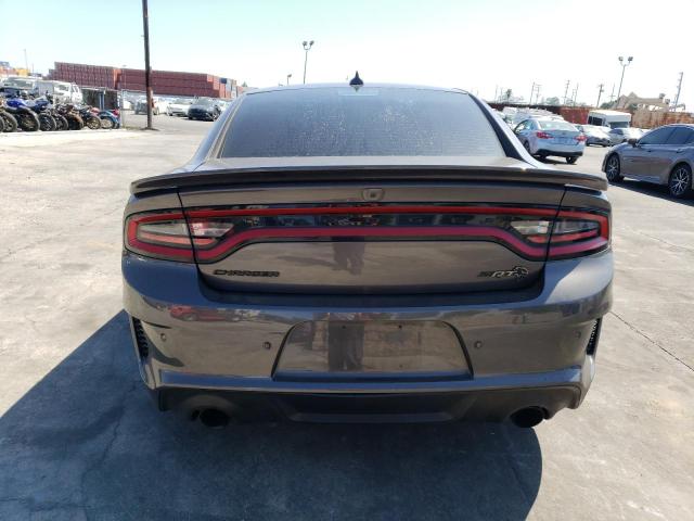 2C3CDXL96MH559031 - 2021 DODGE CHARGER SRT HELLCAT GRAY photo 6