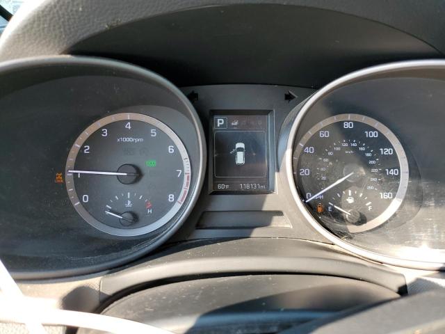 5XYZTDLB1JG532288 - 2018 HYUNDAI SANTA FE S SILVER photo 9